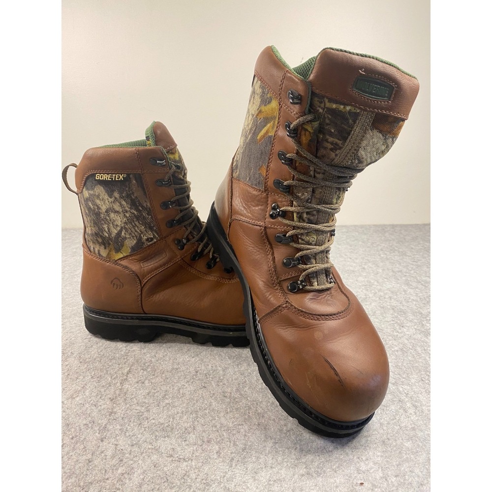 Wolverine Gore-Tex Thinsulate Steel Toe Camo & Leather  Men's 11M Boots